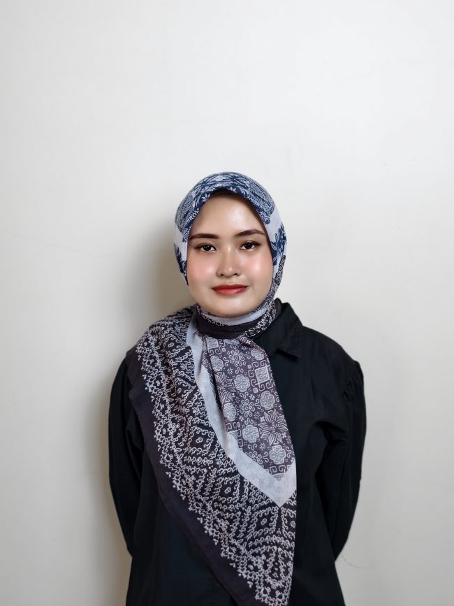 Square Scarf Pattern -  Midnight Songket
