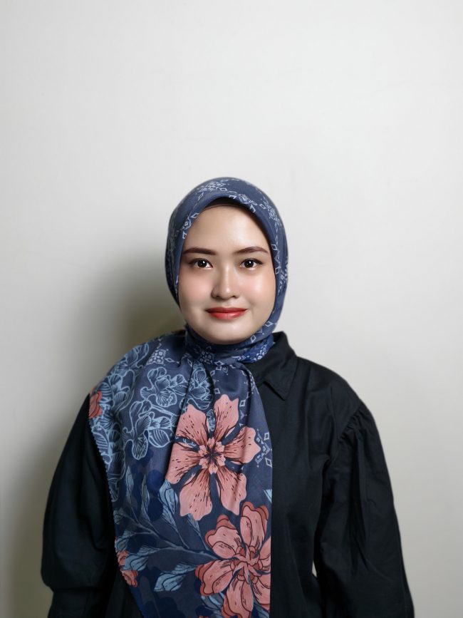 Square Scarf Pattern -  Twilight Flora
